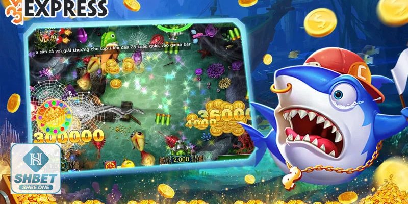 Vua bắn cá online - Phòng chơi & hệ số